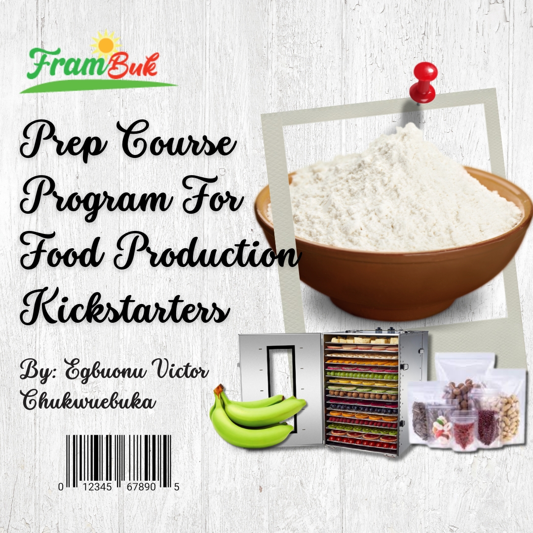 👨🍳 Prep Course For Mini Food Production Kickstarters 📖